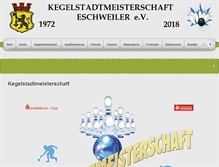 Tablet Screenshot of kegelstadtmeisterschaft.de